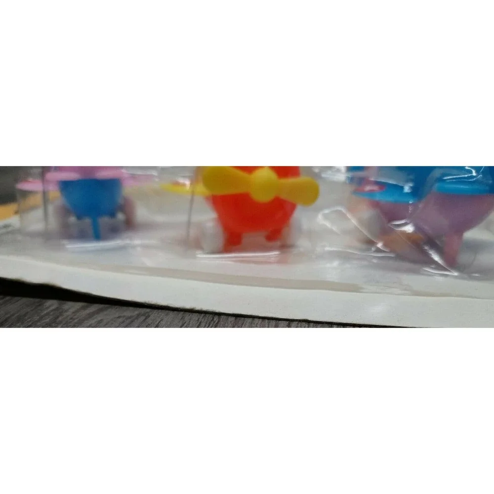 RARE Vintage Airplane Cake Top Set 1991 Wilton Child Birthday Decorate Cake